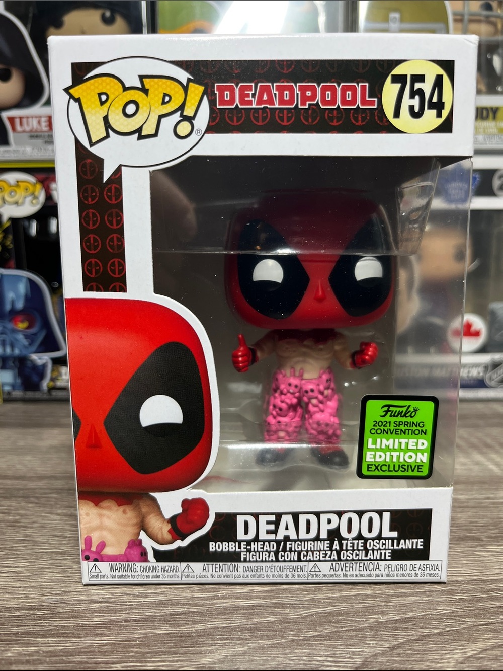 Funko Pop! Deadpool Red, Black & Pink #754
